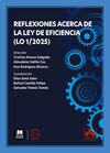 IBD REFLEXIONES ACERCA DE LA LEY DE EFICIENCIA (LO 1/2025)