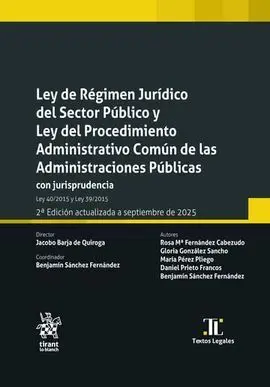 Ley de Regimen Juridico del Sector Publico y Ley del Procedimiento Administrativ