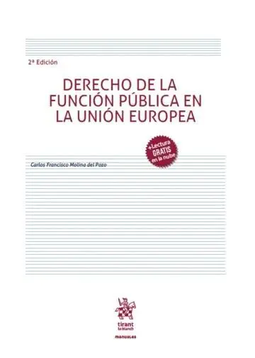 Derecho de la Función Pública en la Unión Europea 2ª Edición