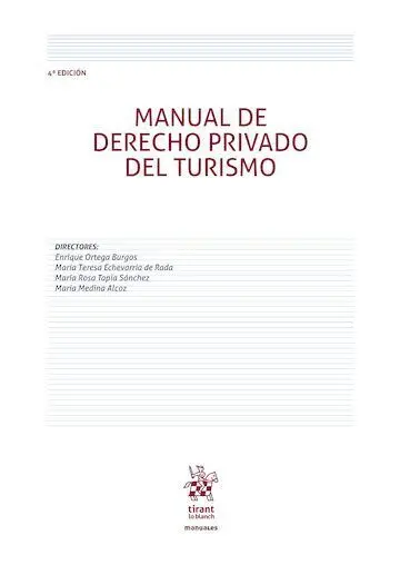 Manual de Derecho Privado del Turismo 4ª Edición