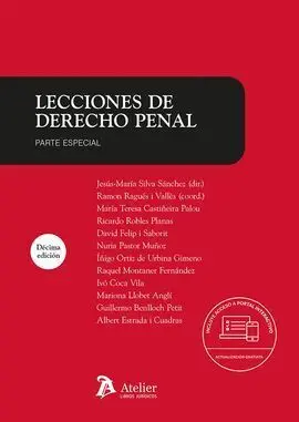 Lecciones de Derecho Penal Parte Especial 10 Edicion