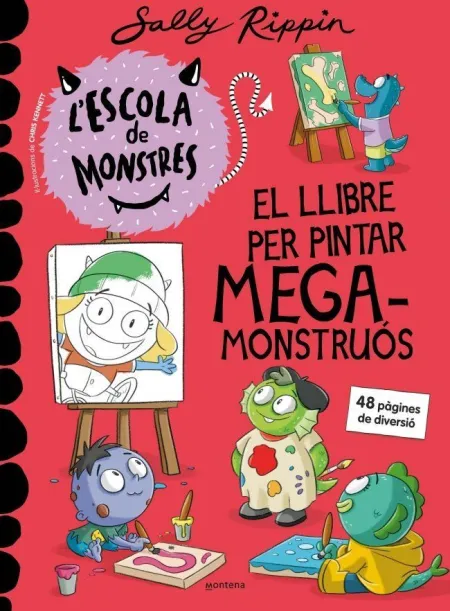 Llibre de Colorejar Escola de Monstres