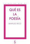 QUÉ ES LA POESÍA