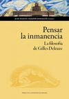 PENSAR LA INMANENCIA