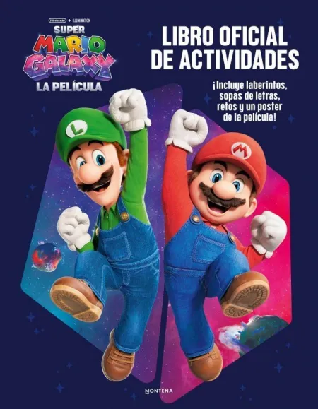 Super Mario Galaxy Libro de Actividades