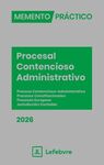 MEMENTO PROCESAL CONTENCIOSO-ADMINISTRATIVO 2026