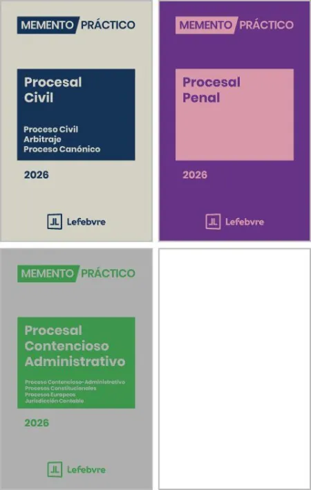 Pack Memento Procesal Civil 2026 + Memento Procesal Penal 2026 + Memento Procesa