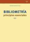BIBLIOMETRÍA: PRINCIPIOS ESENCIALES