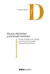 EFICACIA, EFECTIVIDAD Y ENTRAMADO NORMATIVO.