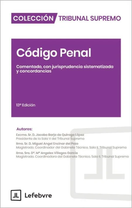 Código Penal Comentado 13ª Edición