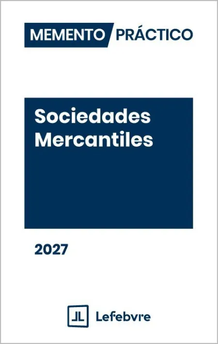 Memento Sociedades Mercantiles 2027