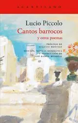 Cantos Barrocos y Otros Poemas
