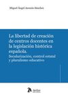 LA LIBERTAD DE CREACION DE CENTROS DOCENTES EN LA LEGISLACI