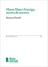 MARTA MATA I GARRIGA, MESTRA DE MESTRES