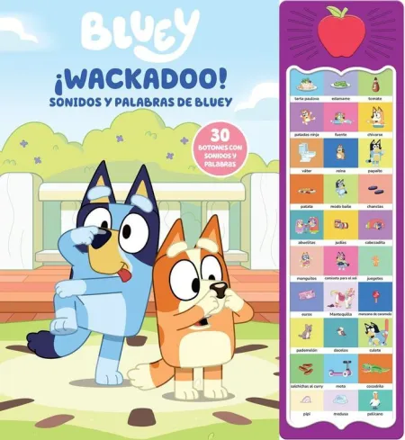 Bluey Íwackadoo! Palabras y Sonidos de Bluey - Lib