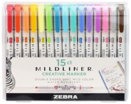 ROTULADOR ZEBRA MILDLINER DOBLE PUNTA FLUOR SURTID