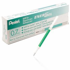 RECAMBIO BOLIGRAFO PENTEL ENERGEL 0,7 LR7 VERDE