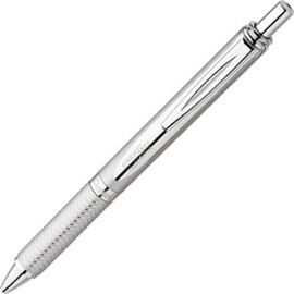 BOLIGRAFO PENTEL ENERGEL STERLING PLATEADO
