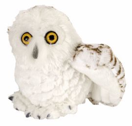 PELUCHE CK - MINI BUHO NIVAL 20 CM