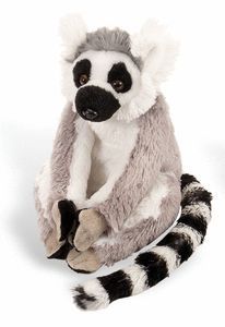 PELUCHE CK - MINI LEMUR DE COLA ANILLADA 20 CM
