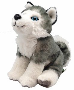 PELUCHE CK - MINI HUSKY SIBERIANO 20 CM