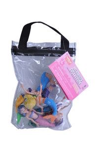 FIGURAS DE ANIMALES BOLSA CON CREMALLERA SIRENAS