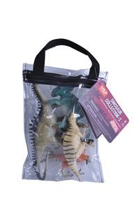 FIGURAS DE ANIMALES BOLSA CON CREMALLERA DINOSAURI