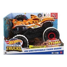 HOT WHEELS MONSTER TRUCKS RADIO CONTROL TIGER SHAR