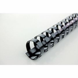 CANUTILLO PVC 10MM C/100 NEGRO CAJAS 100 UNIDADES