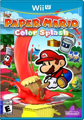 PAPER MARIO COLOR SPLASH - WIIU