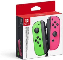 JOY-CON (SET IZDA/DCHA) VERDE NEON/ROSA NEON