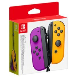 JOY-CON (SET IZDA/DCHA) MORADO NEON/NARANJA NEON