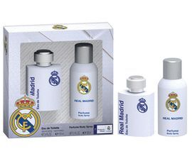 ESTUCHE REAL MADRID EDT 100 PERFUME BODY 150ML