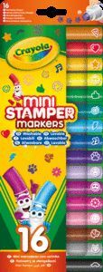 MINI ROTULADORES ESTAMPADORES LAVABLES EMOJI 16 CO