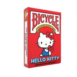 BARAJA BICYCLE HELLO KITTY 50TH ANNIVERSARY