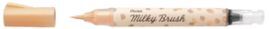 ROTULADOR PUNTA PINCEL MILKY BRUSH NARANJA PASTEL