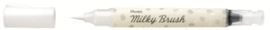 ROTULADOR PUNTA PINCEL MILKY BRUSH BLANCO MATE