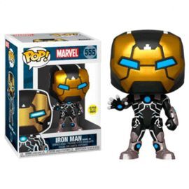 FUNKO POP MARVEL 80TH IRON MAN MODELO 39 BRILLA EN