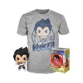 POP   TEE DRAGON BALL Z VEGETA FUNKO + CAMISETA TA