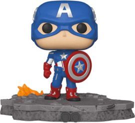 FUNKO POP DELUXE MARVEL AVENGERS CAPITAN AMERICA A
