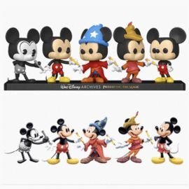 FUNKO POP DISNEY ARCHIVOS PACK PREMIUM 5 MICKEY MO