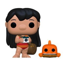 FUNKO POP DISNEY LILO   STITCH LILO CON PEZ   SAND