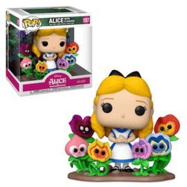 FUNKO POP DELUXE DISNEY ALICIA CON FLORES