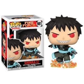 FUNKO POP ANIMACION FIRE FORCE SHINRA CON FUEGO 56