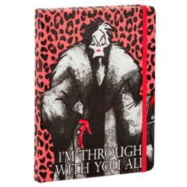 LIBRETA DISNEY VILLANOS CRUELLA DE VIL