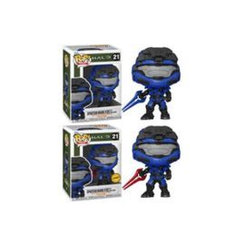 FUNKO POP HALO INFINITE MARK V ESPADA AZUL CON OPC