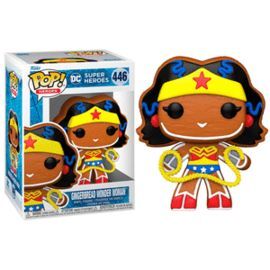FUNKO POP DC COMICS NAVIDAD GALLETA JENGIBRE WONDE