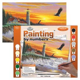 PINTAR POR NUMEROS 13 PIEZAS. FARO