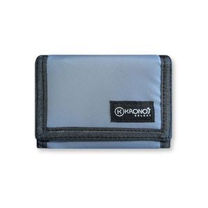 CARTERA JUVENIL SINTETICA GRIS VELCRO 12,5 X 8,5 C