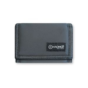 CARTERA JUVENIL SINTETICA NEGRO VELCRO 12,5 X 8,5